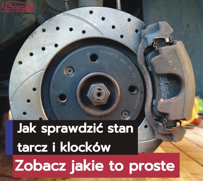 Akademia Bozarto - szybka kontrola tarcz i klocków hamulcowych przed zimą