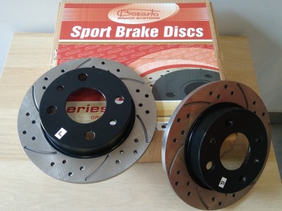 Tarcze hamulcowe Fiat 126p FL BIS 126 el elx PRZÓD 214x11 wersja GTR do zacisków Tico